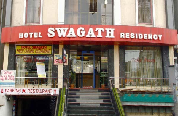 Hotel Swagath Residency Kukatpally Hyderabad Use Coupon Code Entrance